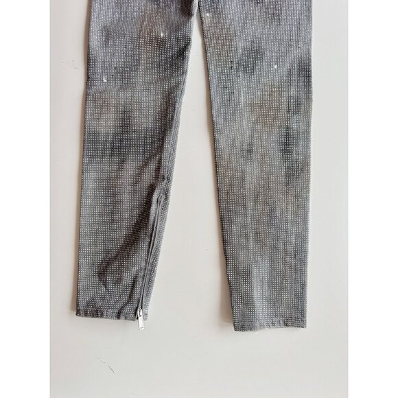 NWOT DSQUARED2 Cool Girl Swarovski Crystal Low Rise Skinny Ankle Jeans, Size 40 - Picture 10 of 16